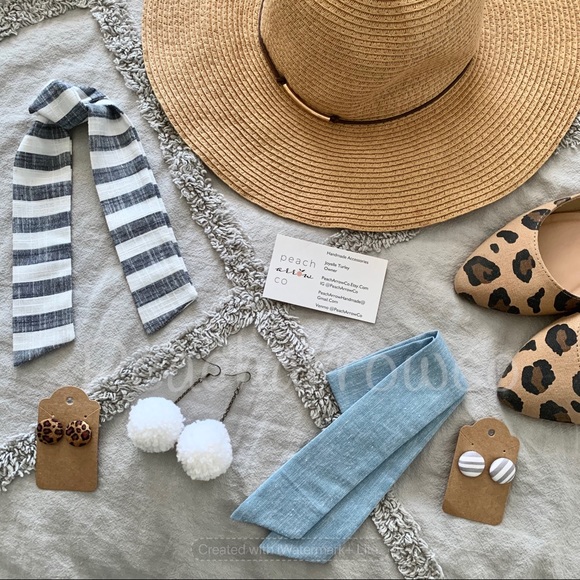 the HARPER style 21” handmade hair scarf - Picture 3 of 3